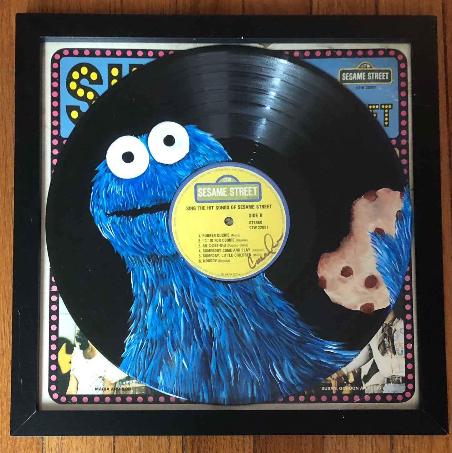 Sesame Street "Sing The Hits" - VINYL ARTWORK