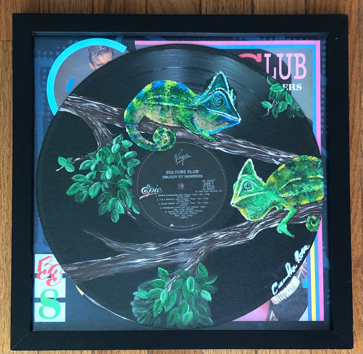 Culture Club "Colour by Numbers" - VINYL ARTWORK