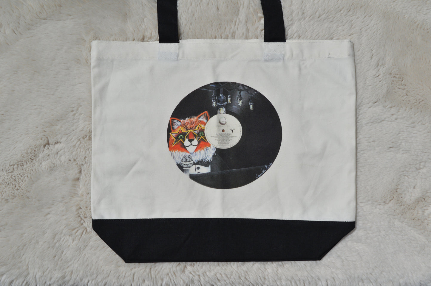 Elton John/The Fox - TOTE BAG