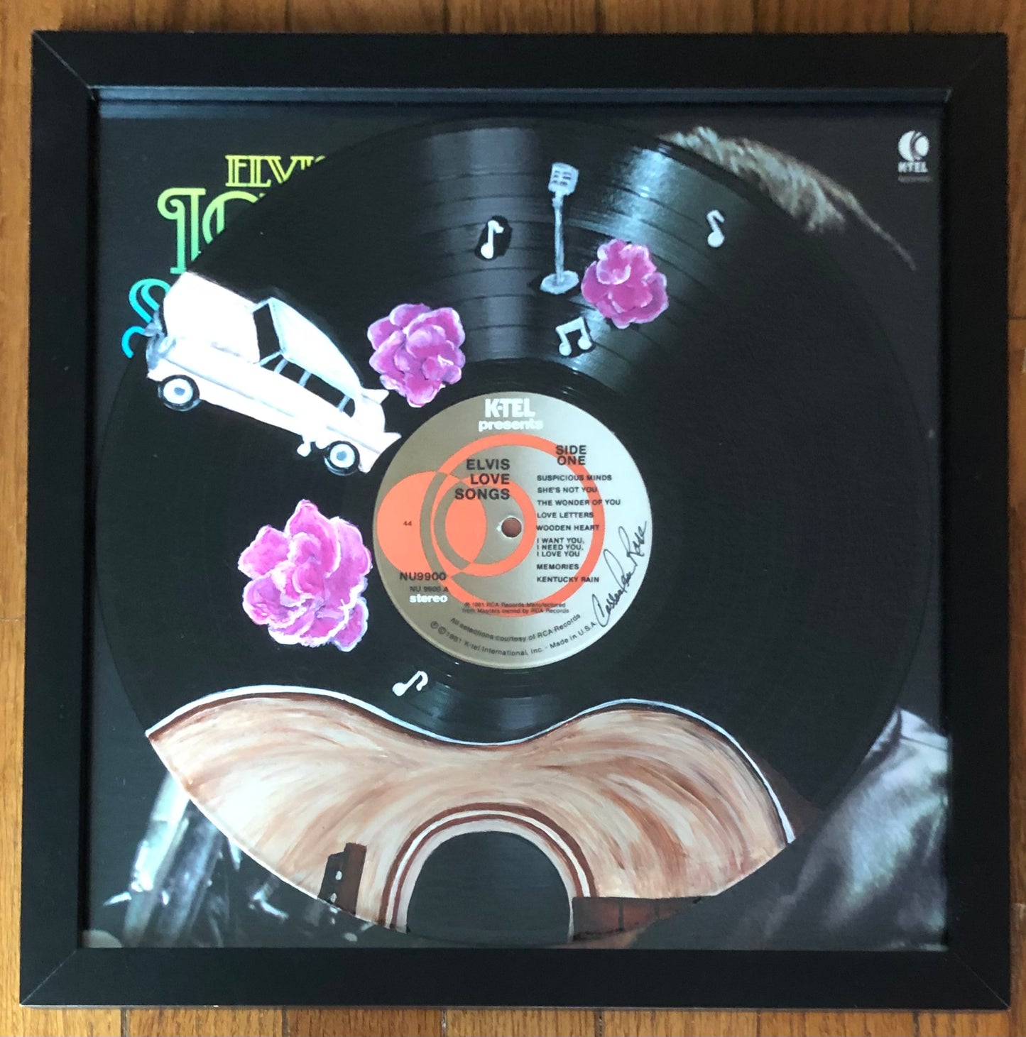 Elvis Love Songs - VINYL ARTWORK