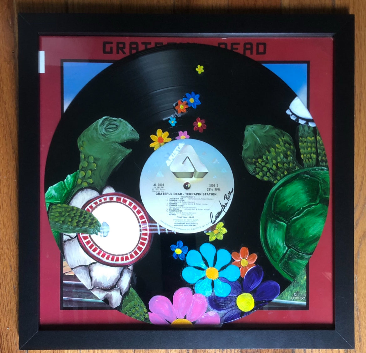 Grateful Dead "Terrapin Station" Vinyl Artwork
