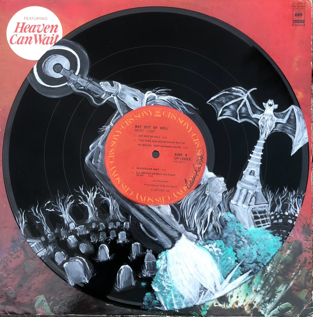 Meat Loaf "Bat out of Hell" Vinyl Artwork