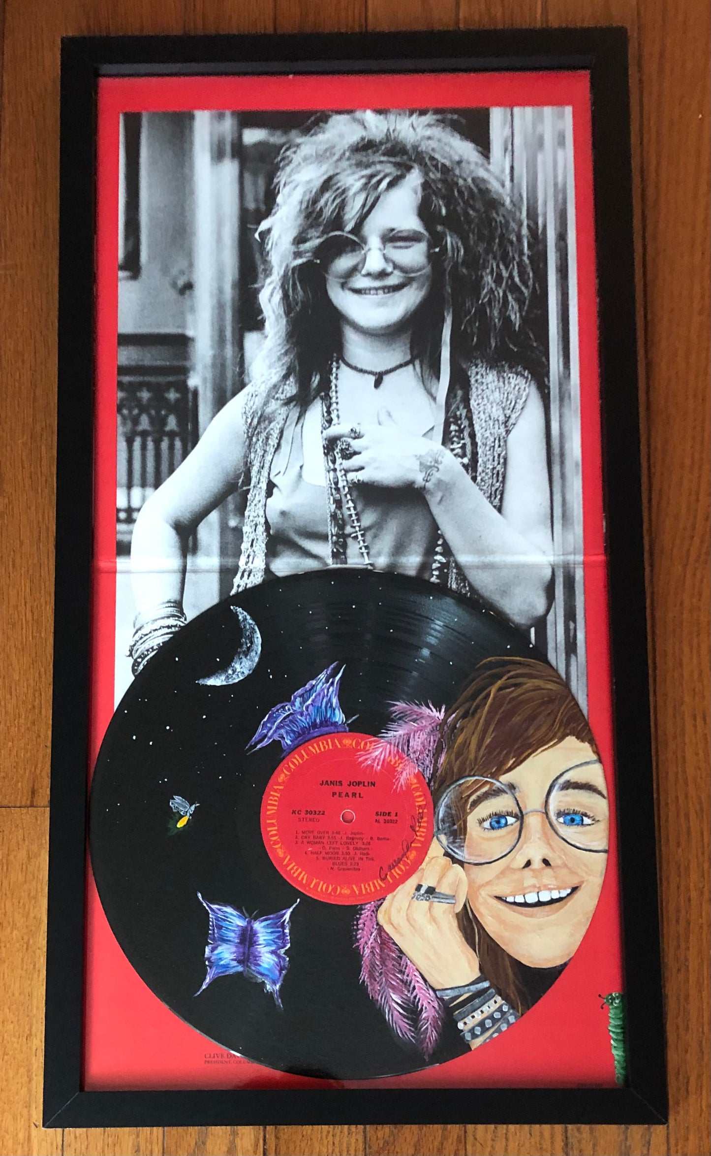 Janis Joplin "Pearl" - VINYL ARTWORK