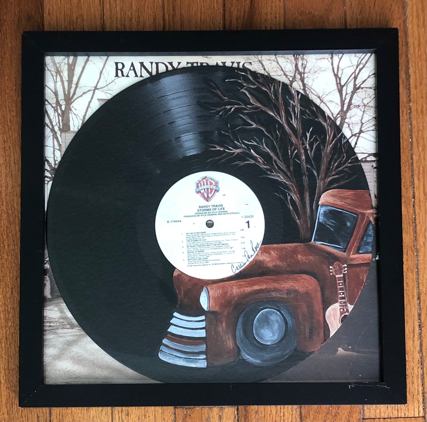 Randy Travis "Storm Of Life" - VINYL ARTWORK