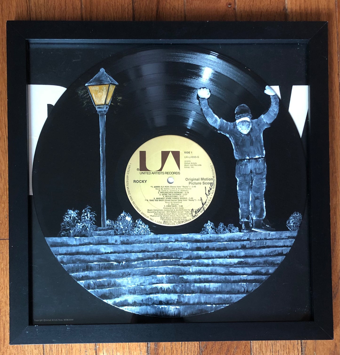Rocky The Movie Soundtrack - VINYL ARTWORK