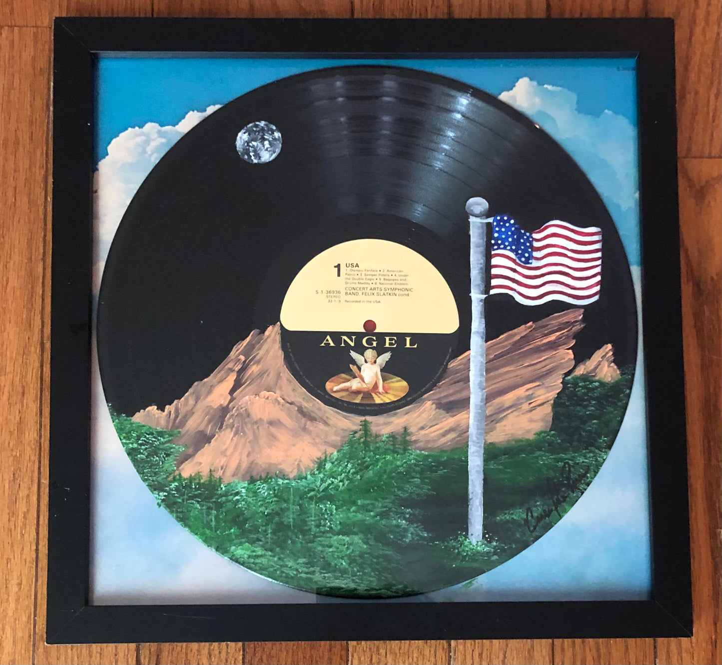 USA Symphony - VINYL ARTWORK
