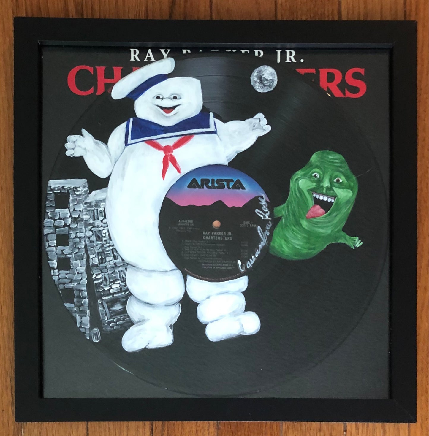 Ghost Busters "Marshmallow Man & Slimer" - VINYL ARTWORK