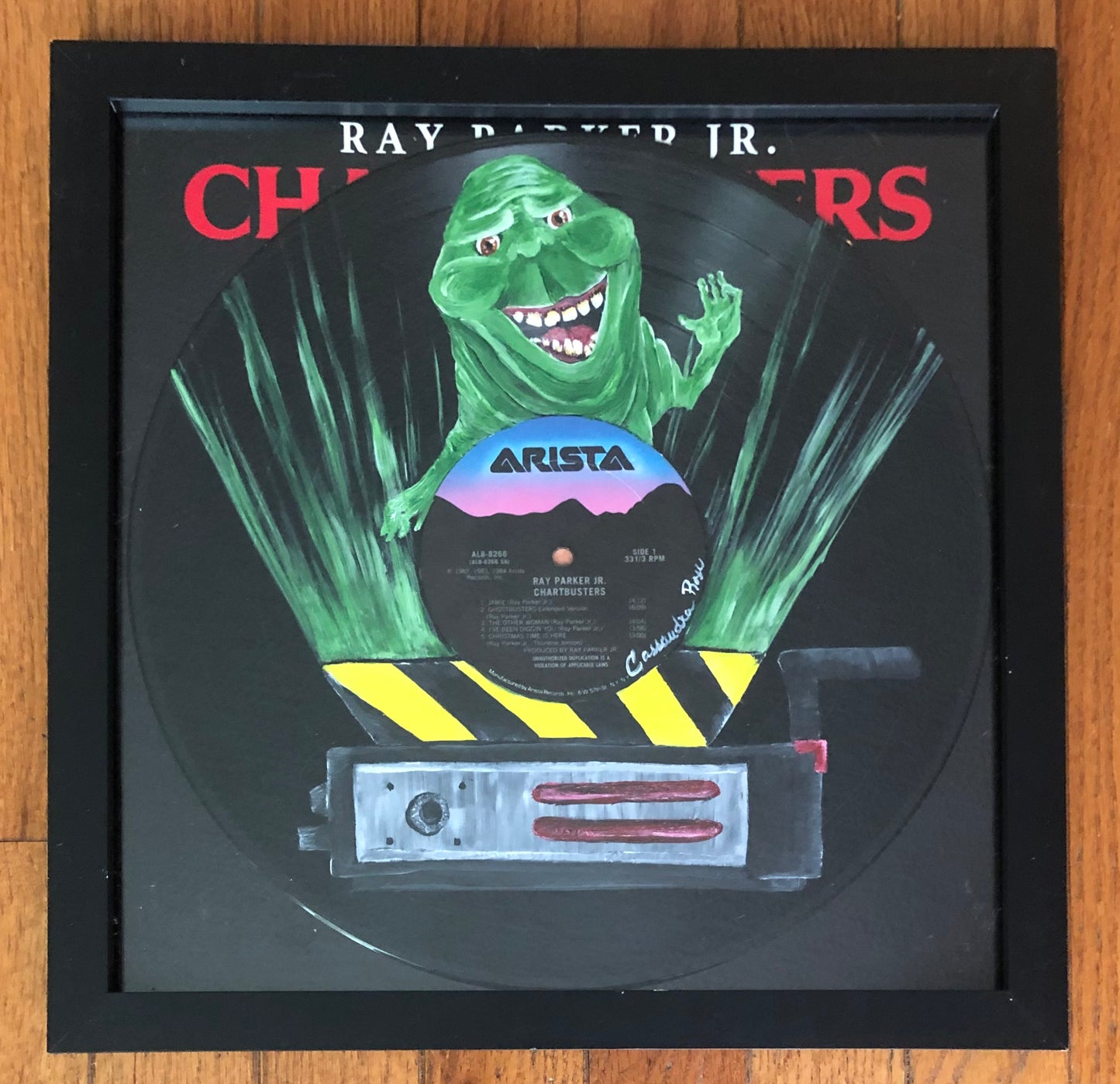 Ghost Busters "Gotcha Slimer" - VINYL ARTWORK