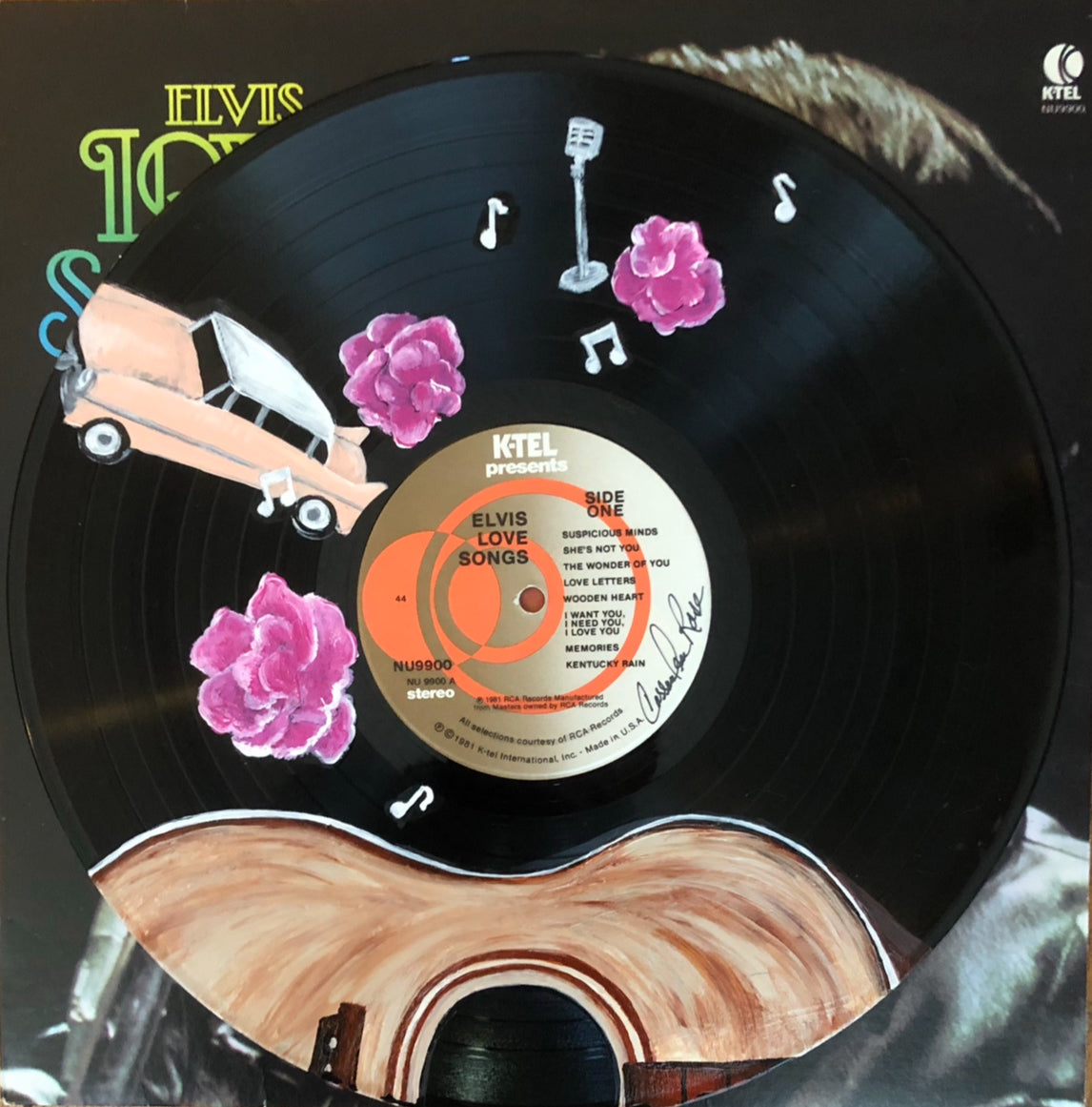 Elvis "Love Songs" Vinyl Artwork