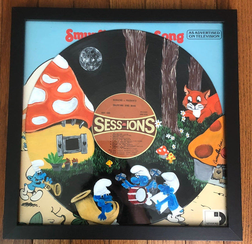 Smurfs Vinyl Artwork