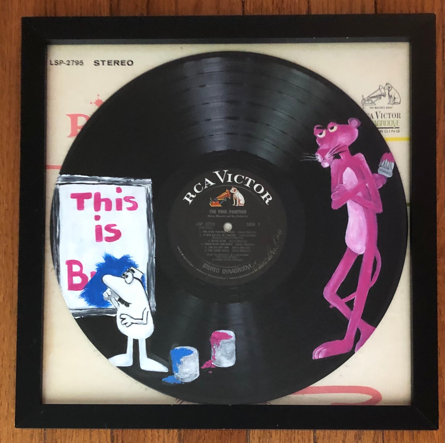 The Pink Panther Soundtrack - VINYL ARTWORK